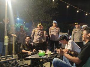 Malam Minggu, Tim RAGA Polres Inhu Punya Cerita. Hadirkan Rasa Aman di Kota Rengat