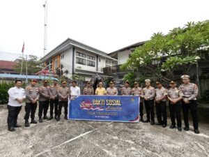 Jelang HUT ke-75 Humas Polri, Polres Inhu Perkuat Toleransi Lewat Bakti Sosial di Masjid dan Gereja