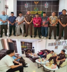Pererat Silaturahmi, LAMR Inhu Kunjungi Kejari Inhu, Datuk Fahmi: LAMR Siap Bersinergi Dukung Program Kejari